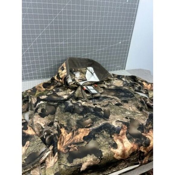 NOMAD Men's Utility Camo Half-Zip Hunting Shirt Mossy Oak Droptine Sz XXL NEW~~ - Picture 7 of 8
